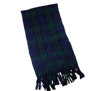 Vintage Creagaran Mohair Blend Oversized Scarf